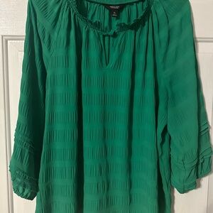 Simply Vera Vera Wang green Blouse